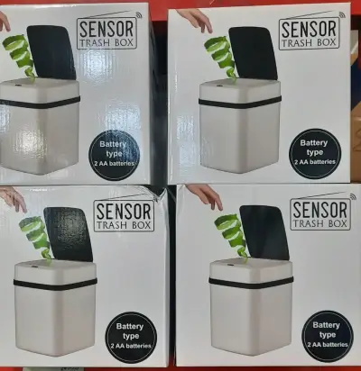 Basurero con sensor automático a pilas - miniatura 1