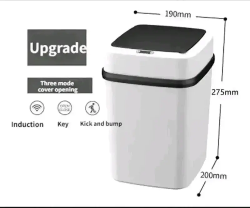 Basurero con sensor automático a pilas - 5