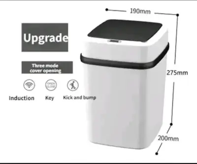 Basurero con sensor automático a pilas - miniatura 5