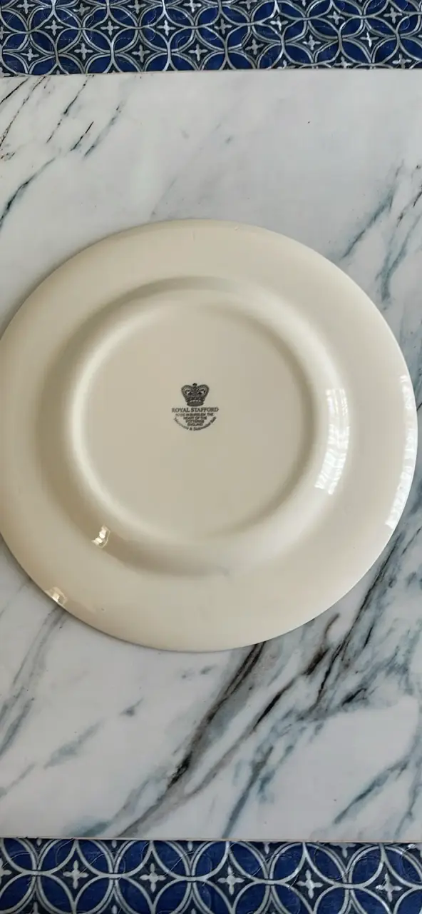 Plato decorativo Royal Stafford con diseño oriental - 3