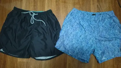Pack de dos shorts de baño para hombre - miniatura 1