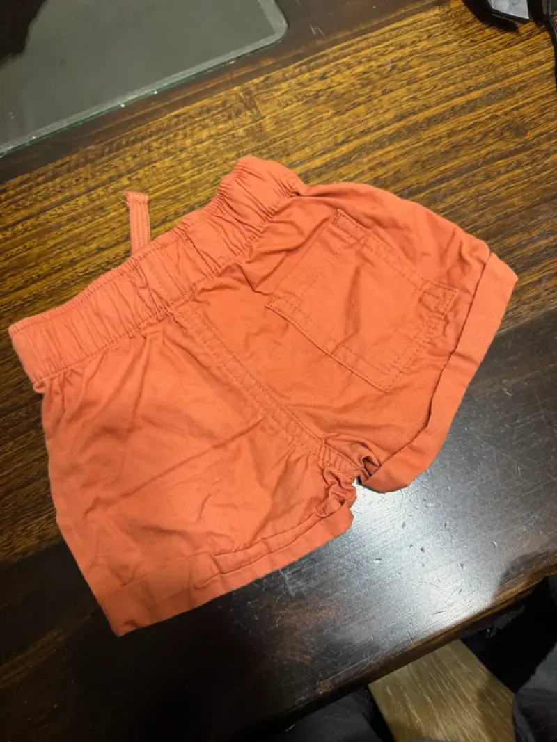 Shorts naranjas para bebé niño Boulevard - 2