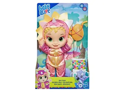 Muñeca Baby Alive Dino Cuties Bebesaurio - miniatura 1