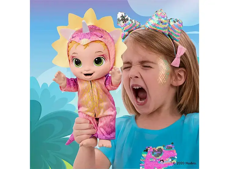 Muñeca Baby Alive Dino Cuties Bebesaurio - 4