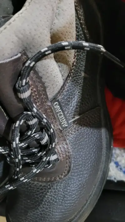 Botas de cuero marrón Anticlavo para hombre - miniatura 1
