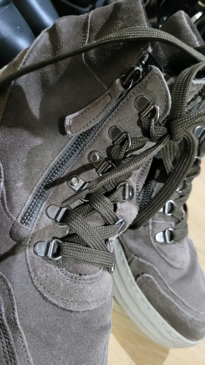 Botas de cuero marrón Anticlavo para hombre - 2