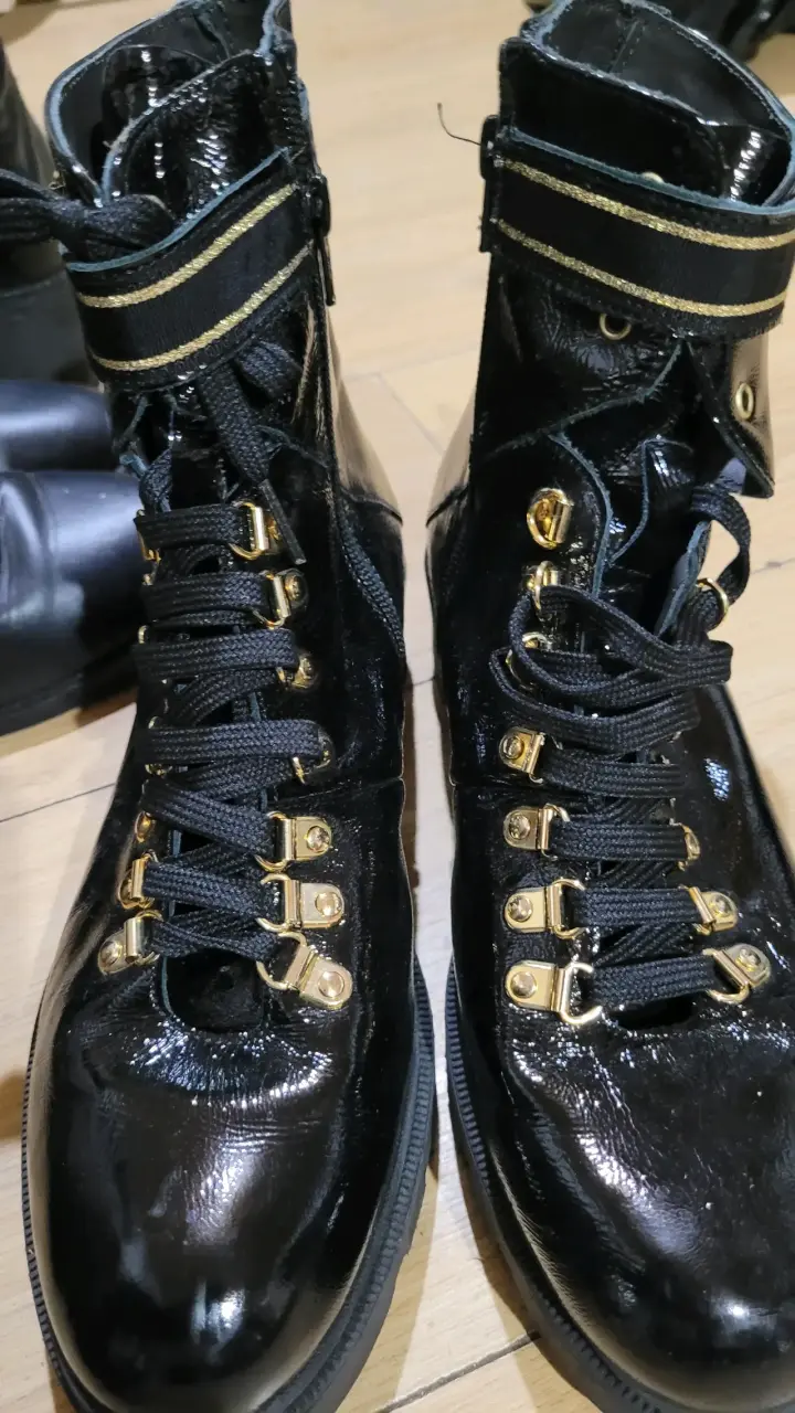 Botas de cuero marrón Anticlavo para hombre - 5