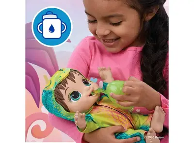 Muñeca Baby Alive Dino Cuties con Disfraz de Dinosaurio - miniatura 5