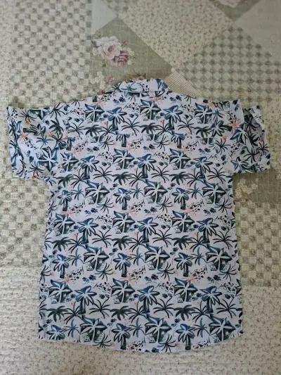 Camisa hawaiana estampada para niño - miniatura 2