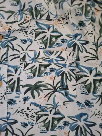 Camisa hawaiana estampada para niño - miniatura 5