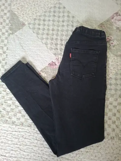 Jeans negros Levi's Pull-On para niño - miniatura 5