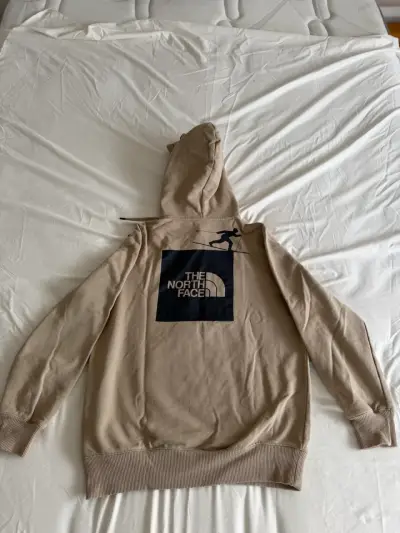 Polerón beige con capucha The North Face Unisex - miniatura 2