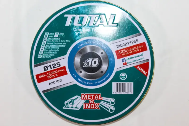 Pack 10en1 Disco De Corte Para Metal &acero Inoxid - 3