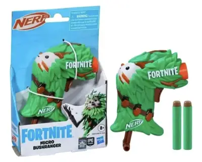 Lanzador Nerf Fortnite Micro Bushranger - miniatura 1