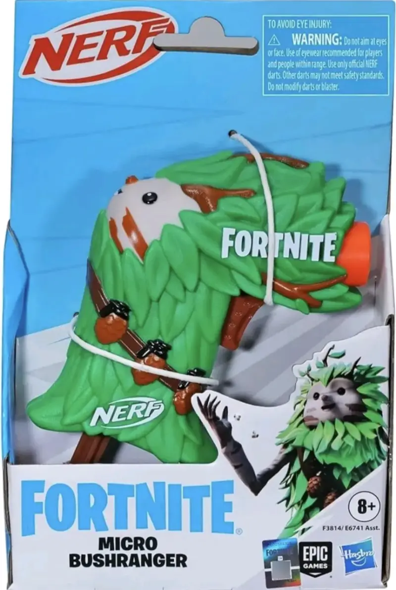 Lanzador Nerf Fortnite Micro Bushranger - 4