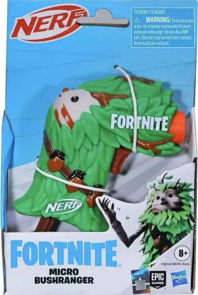 Lanzador Nerf Fortnite Micro Bushranger - miniatura 4