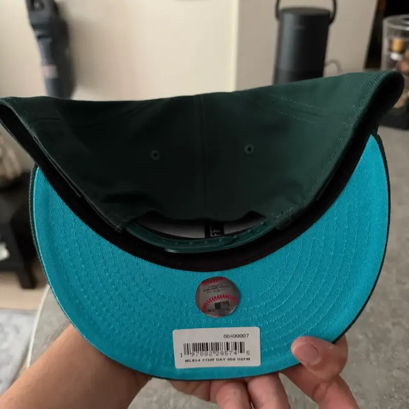 Gorra New Era Snapback Verde Oscuro - 2