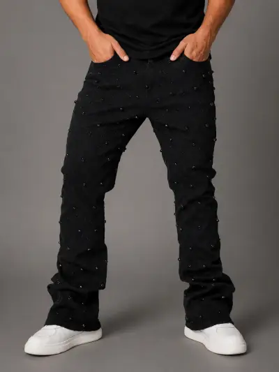 Flare Jeans Diabolo Talla 40-44-46-48 - miniatura 1