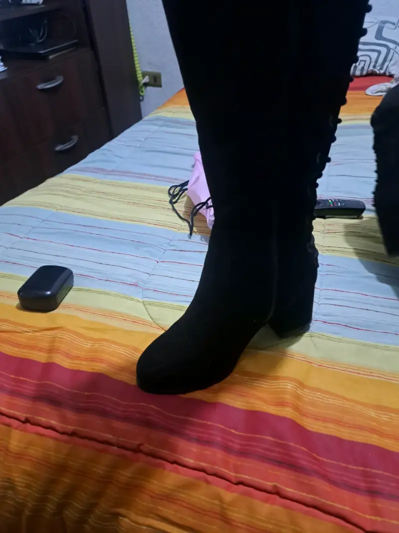 Botas negras altas 35 - 3