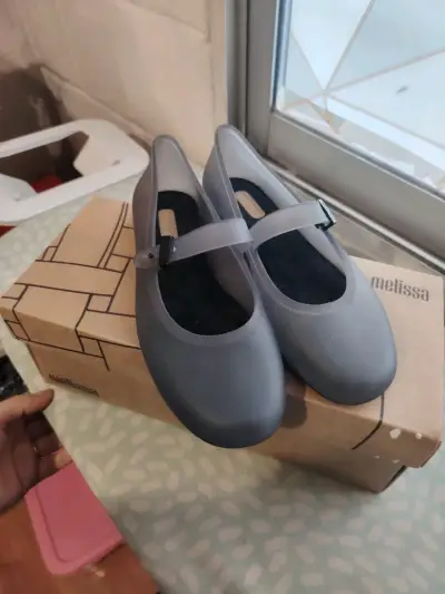 Ballerinas  grises Melissa veganos - miniatura 1