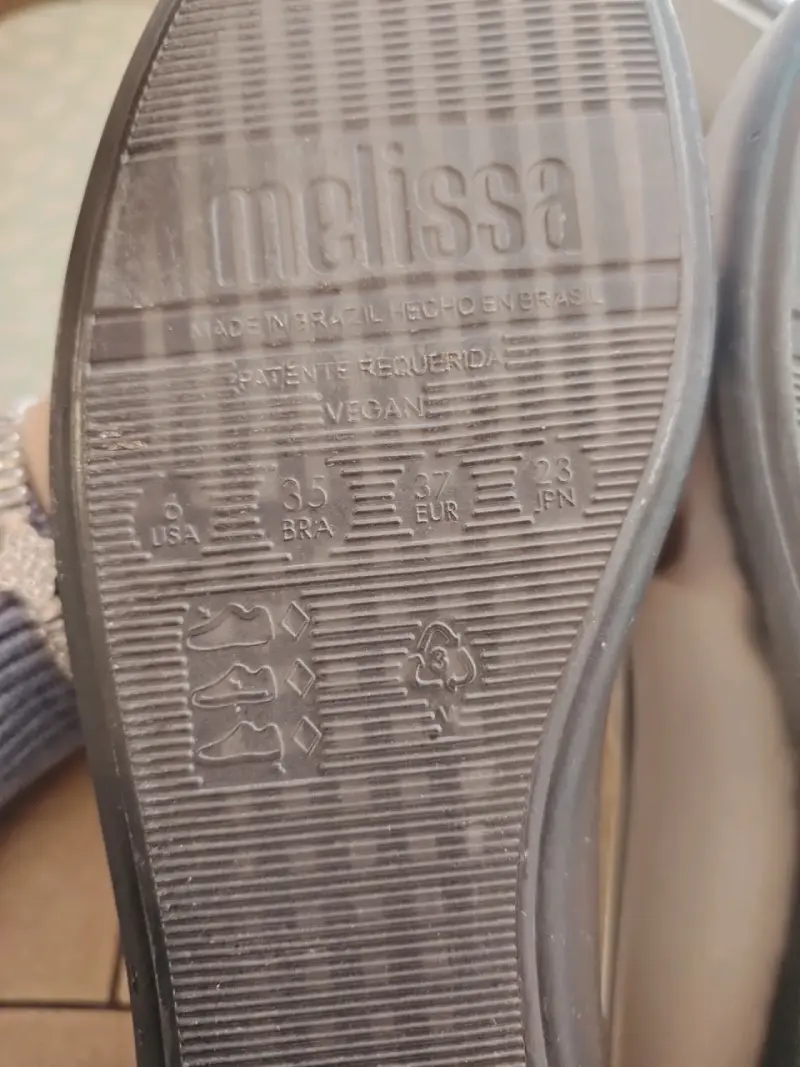 Ballerinas  grises Melissa veganos - 3