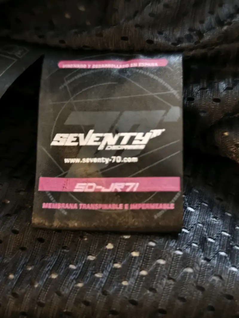 Chaqueta de moto impermeable Seventy SD-JR71 - 4