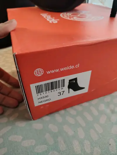 Botines de tacón alto negros Weide - miniatura 6