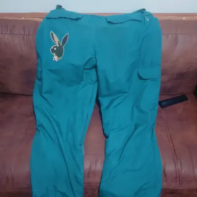 Pantalones de nieve Roxy verdes para mujer - miniatura 2