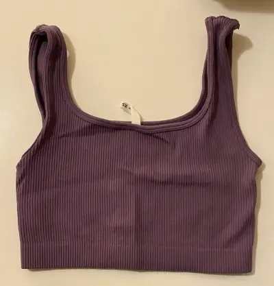 Top morado sin mangas Issimo talla XS - miniatura 2
