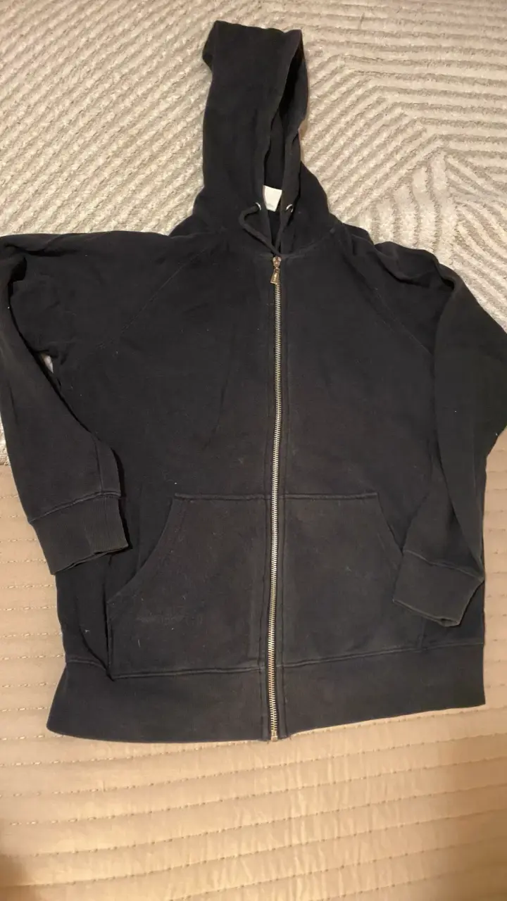 Polerón negro con capucha Sybilla XS - 2