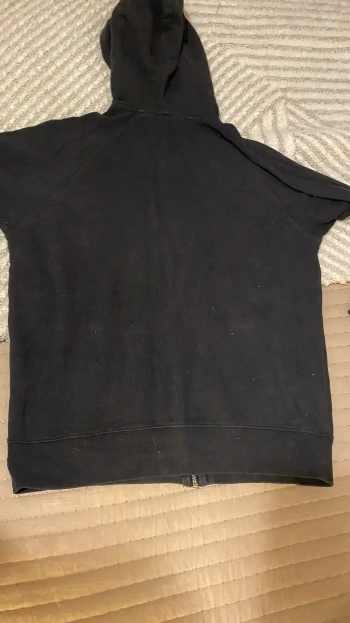 Polerón negro con capucha Sybilla XS - 3