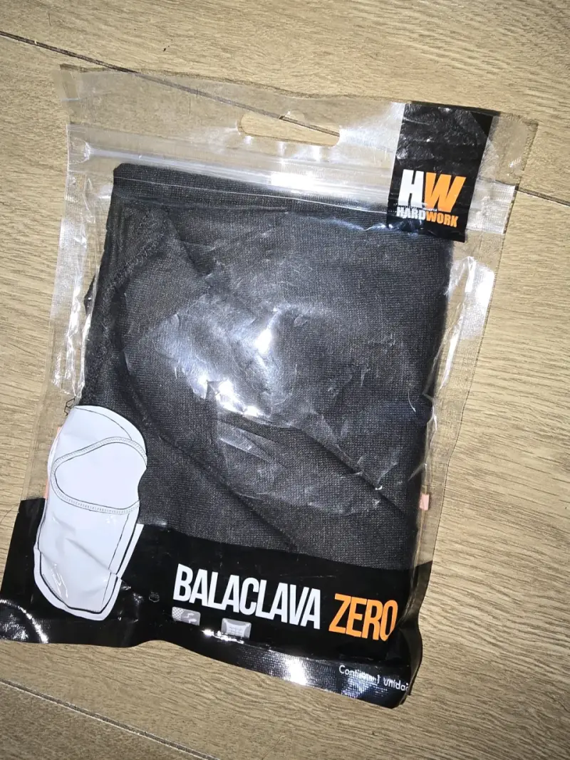 Pasamontañas Balaclava Negra HW Hardwork - 4