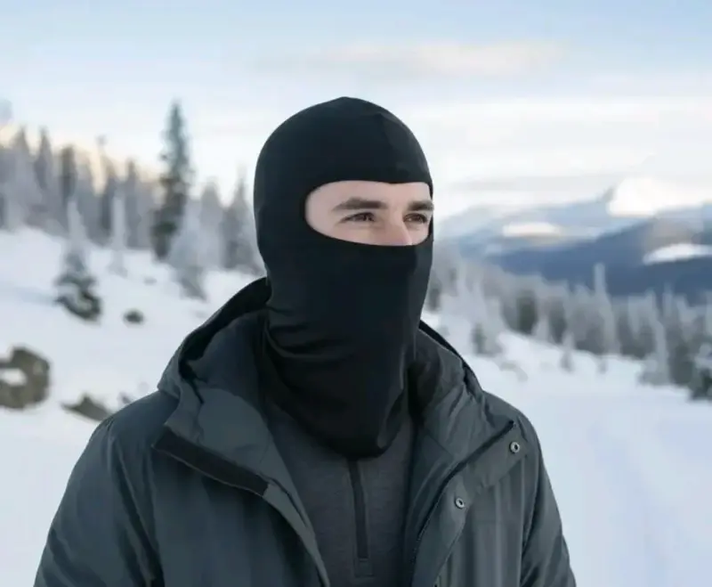 Pasamontañas Balaclava Negra HW Hardwork - 6