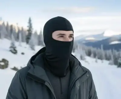 Pasamontañas Balaclava Negra HW Hardwork - miniatura 6