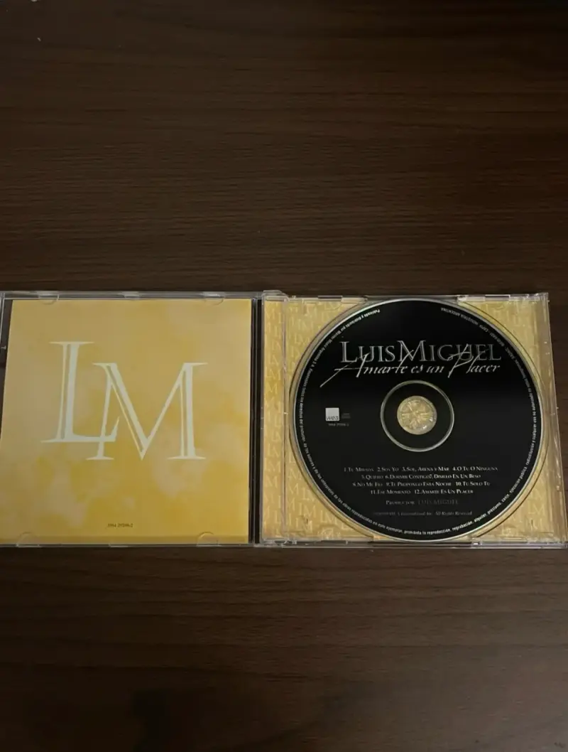 CD Luis Miguel Amarte Es Un Placer - 2