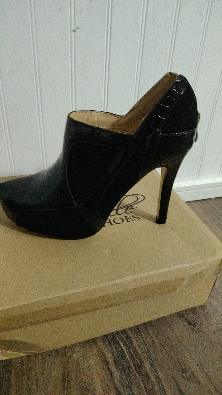 Zapatos de tacón alto negros elegantes - 4