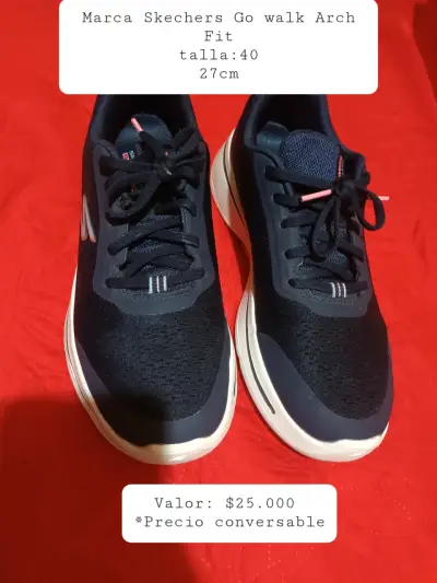 Zapatillas Skechers Go Walk Arch Fit talla 40 - miniatura 1