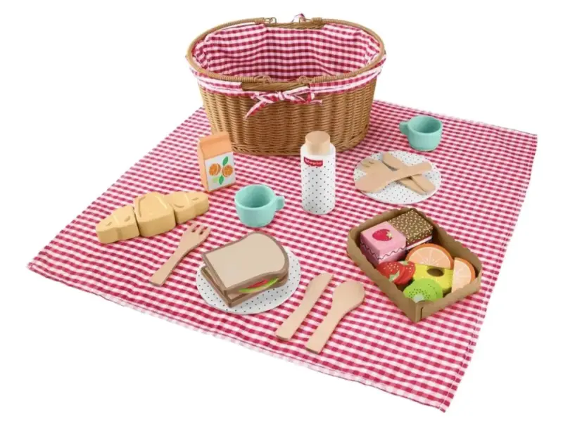 Set de picnic de juguete Fisher-Price de madera - 2