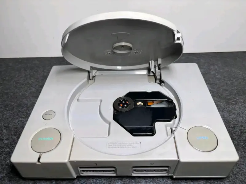 Consola PlayStation 1 fat con control y cables - 3