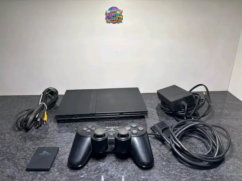 Consola PlayStation 2 con control y accesorios - 1