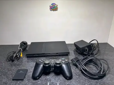 Consola PlayStation 2 con control y accesorios - miniatura 1