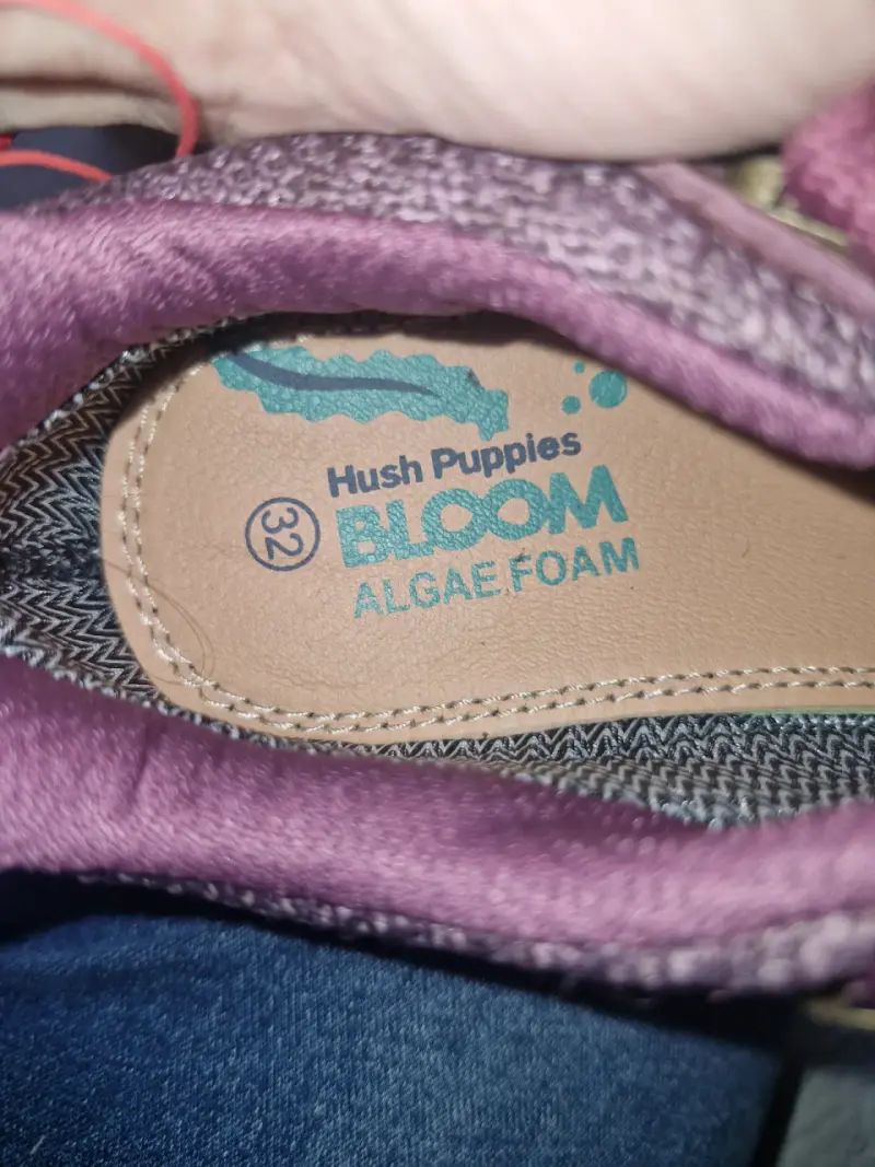 Zapatillas outdoor Hush Puppies moradas para niños - 2