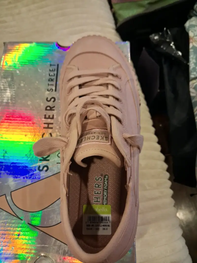 Zapatillas Skechers Street Mujer Rosadas - 2