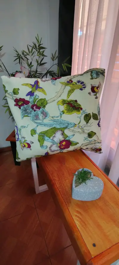 Cojines decorativos con estampados tropicales - miniatura 4