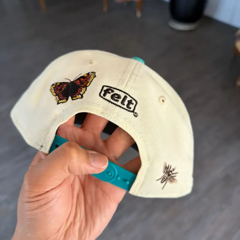 Gorra New Era Florida Snapback beige y turquesa - 3