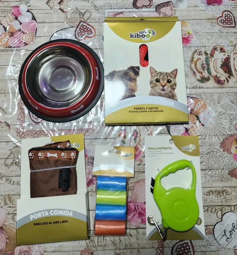 Kit de accesorios para mascotas Kibo Pets