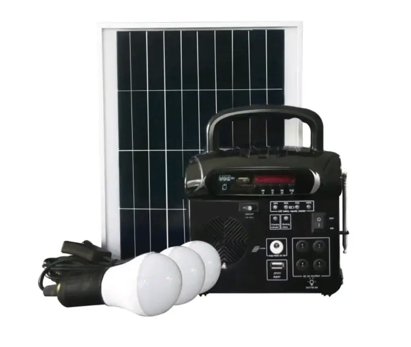 Kit Emergencia PoweBank Radio Y 3 Luces Parksolar - 2