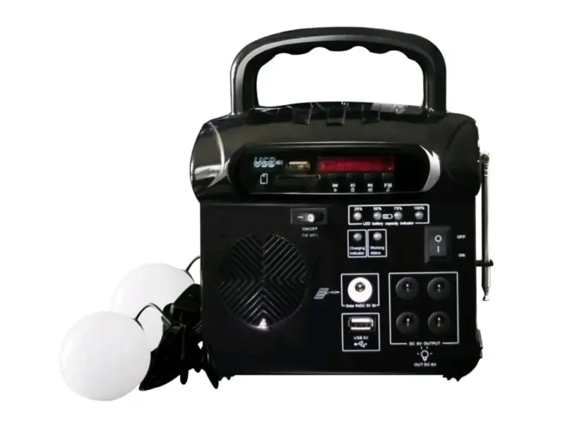 Kit Emergencia PoweBank Radio Y 3 Luces Parksolar - 6