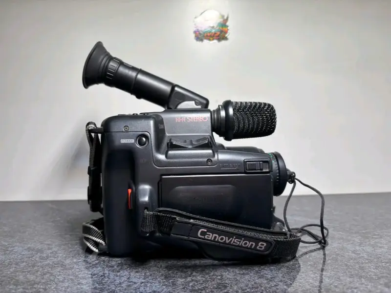 Cámara de Video Canovision 8 Hi-Fi Stereo 1990 - 1