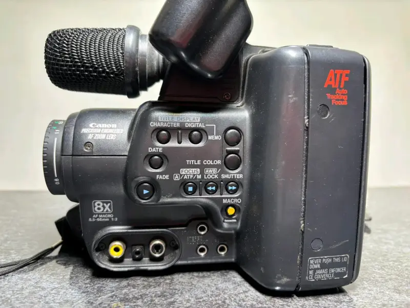 Cámara de Video Canovision 8 Hi-Fi Stereo 1990 - 4